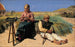 Figures dans un paysage, Kristian l'aveugle et Tine parmi le dune - Michael Ancher — vista dell’opera