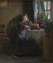 La Lettura della donna dell'artista - Michael Ancher — vista dell’opera