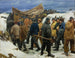 Il canotto di salvataggio viene trasportato attraverso le dune - Michael Ancher — vista dell’opera