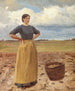 Ragazza - Michael Ancher — vista dell’opera