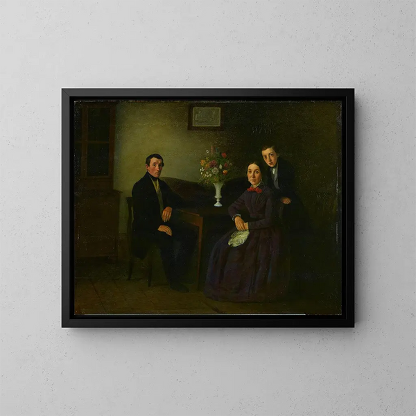 La famiglia Musch - Michael Neder — quadro incorniciato alla parete