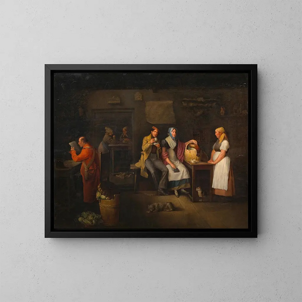 Nella caffettiera - Michael Neder — quadro incorniciato alla parete