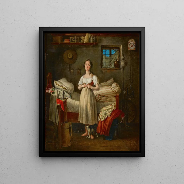 Michael Neder - Morgentoilette eines Mdchens.webp