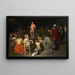 La Classe de dessin - Michael Sweerts — quadro incorniciato alla parete