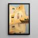 Maisons et bateaux - Michalis Oikonomou — quadro incorniciato alla parete