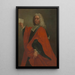 Consigliere del Parlamento di Aix-en-Provence - Michel-François Dandré-Bardon — quadro incorniciato alla parete
