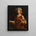 Il violinista cieco - Michel Angelo Orsi — quadro incorniciato alla parete