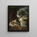 Agar e l'angelo - Michel Dorigny — quadro incorniciato alla parete