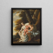 L'educazione di Cupido - Michel Dorigny — quadro incorniciato alla parete