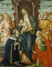 La Vierge et l'Enfant Jésus avec les anges Saintes Paule et Agathe - Michele Ciampanti — vista dell’opera