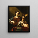 Allégorie della musica - Michele Desubleo — quadro incorniciato alla parete