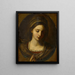 Madonna in preghiera - Michele Desubleo — quadro incorniciato alla parete