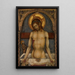 L'Homme de douleurs - Michele Giambono — quadro incorniciato alla parete