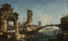 Paesaggio con rovine e un ponte - Michele Marieschi — vista dell’opera