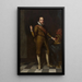 Ritratto di Maurice de Nassau, principe d'Orange - Michiel Jansz van Mierevelt — quadro incorniciato alla parete
