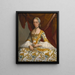 Doña María de la Luz Padilla et Gómez de Cervantes - Miguel Cabrera — quadro incorniciato alla parete