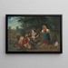 Pranzo all'aperto - Mihály Székely — quadro incorniciato alla parete