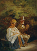 Le vieux célibataire - Mihály Zichy — vista dell’opera