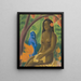 Fille de Tahiti - Mikuláš Galanda — quadro incorniciato alla parete
