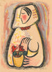 Fille avec un panier de fleurs - Mikuláš Galanda — vista dell’opera