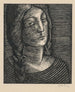 Testa di donna con lunghe trecce - Mikuláš Galanda — vista dell’opera