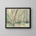 Paesaggio del parco autunnale - Mikuláš Galanda — quadro incorniciato alla parete