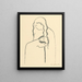 Les Amants II - Mikuláš Galanda — quadro incorniciato alla parete