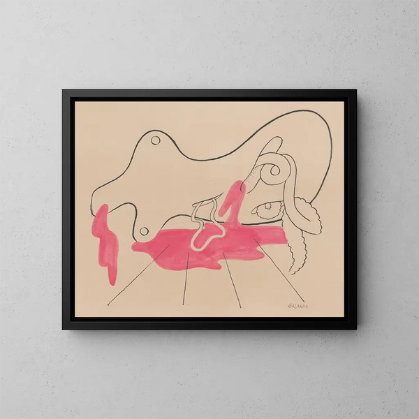 Opération - Mikuláš Galanda — quadro incorniciato alla parete