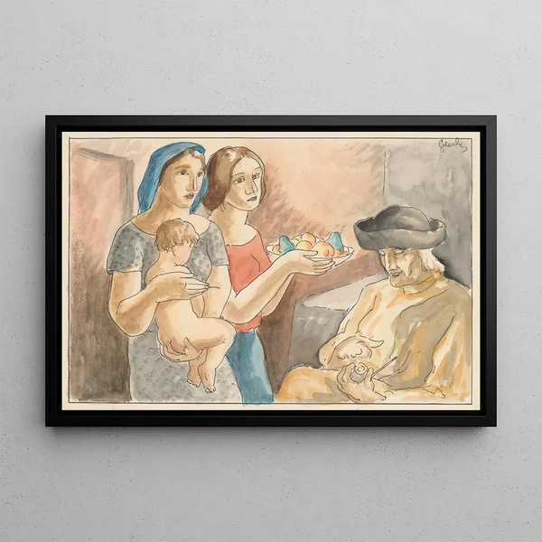 Patrie - Mikuláš Galanda — quadro incorniciato alla parete