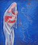 Madonna in piedi con un angelo - Mikuláš Galanda — vista dell’opera