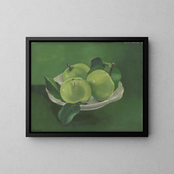 Nature morte con mele - Mikuláš Galanda — quadro incorniciato alla parete