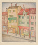 Rue avec une pâtisserie - Mikuláš Galanda — vista dell’opera