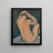Studio di una figura nuda - Mikuláš Galanda — quadro incorniciato alla parete
