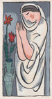Femme et fleur - Mikuláš Galanda — vista dell’opera
