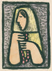 Donna con un rosario - Mikuláš Galanda — vista dell’opera