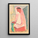 Femme avec un vase - Mikuláš Galanda — quadro incorniciato alla parete