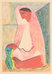 Femme avec un vase - Mikuláš Galanda — vista dell’opera