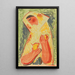 Femme avec des fruits - Mikuláš Galanda — quadro incorniciato alla parete