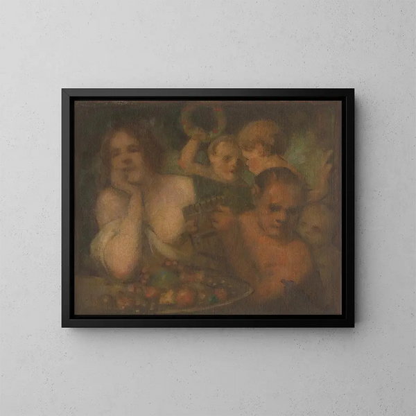 Bacchanales - Milan Thomka Mitrovský — quadro incorniciato alla parete