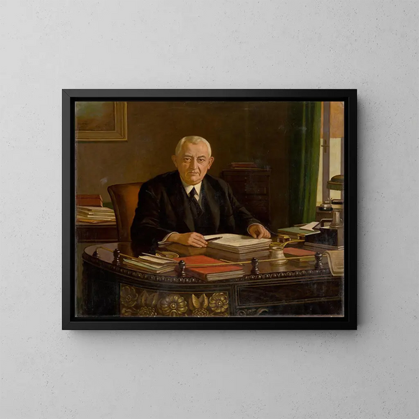 Ritratto di Giuseppe Országh - Milan Thomka Mitrovský — quadro incorniciato alla parete