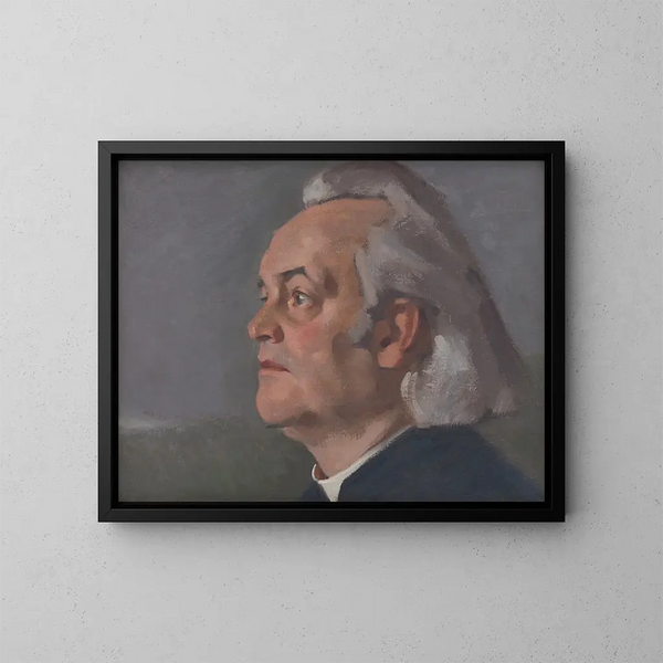 Ritratto di Mgr Alojz Kolska - Milan Thomka Mitrovský — quadro incorniciato alla parete