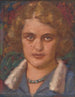 Ritratto di una ragazza con perle - Milan Thomka Mitrovský — vista dell’opera