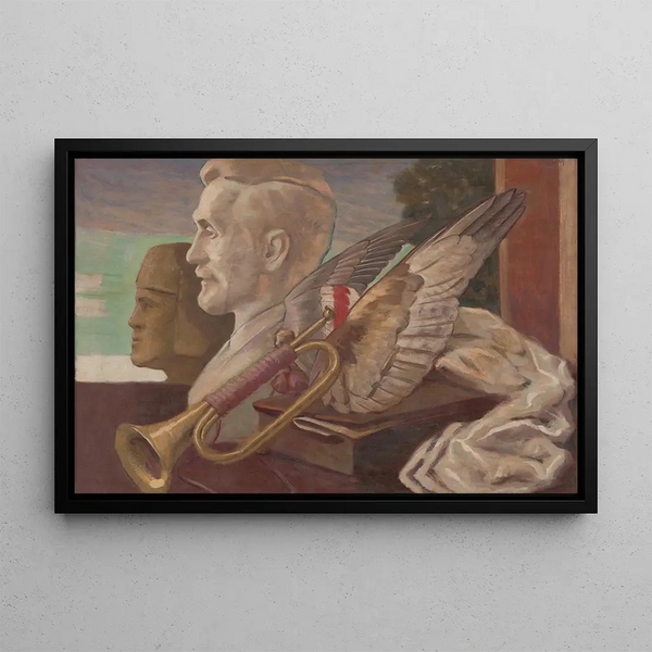 Natura morta simbolica - Milan Thomka Mitrovský — quadro incorniciato alla parete
