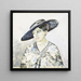 Ritratto di Maria Schildknecht - Milly Slr — quadro incorniciato alla parete