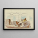 Egitto antico e moderno - Miner Kilbourne Kellogg — quadro incorniciato alla parete