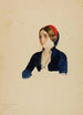 Jeune fille arménienne di Pera - Miner Kilbourne Kellogg — vista dell’opera