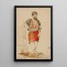 Costume de Damas - Miner Kilbourne Kellogg — quadro incorniciato alla parete