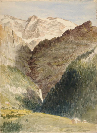Miner Kilbourne Kellogg - Glacier And Falls.webp