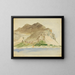 Mont Pellegrino a Palermo - Miner Kilbourne Kellogg — quadro incorniciato alla parete