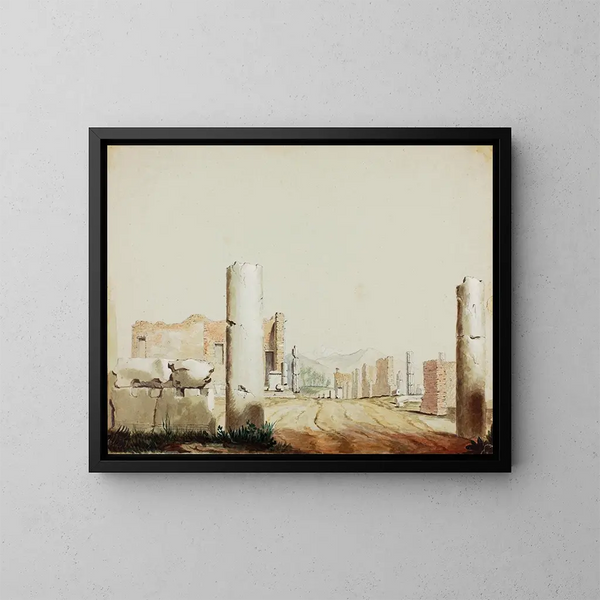 Pompei, Italia - Miner Kilbourne Kellogg — quadro incorniciato alla parete